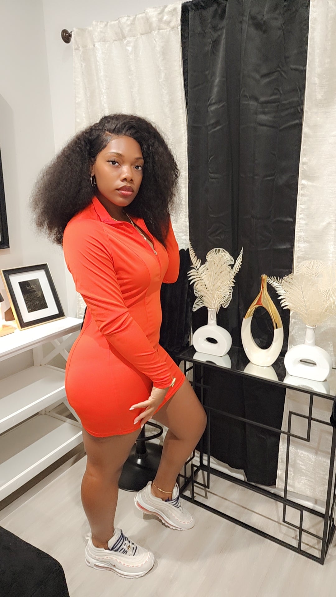 Mini Red Dress 💃