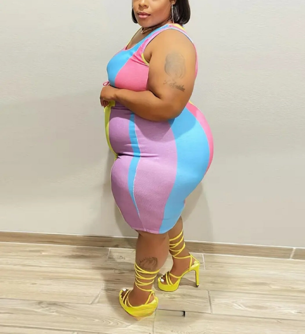 Two Piece Short Set Plus