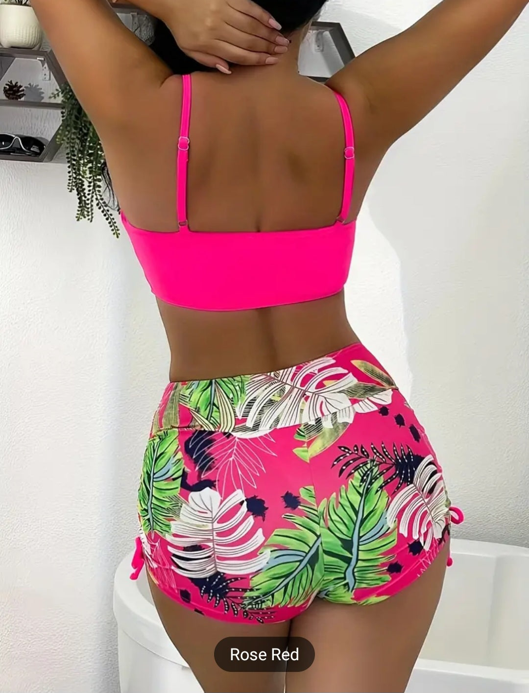 Pink Flamingo Bikini Set