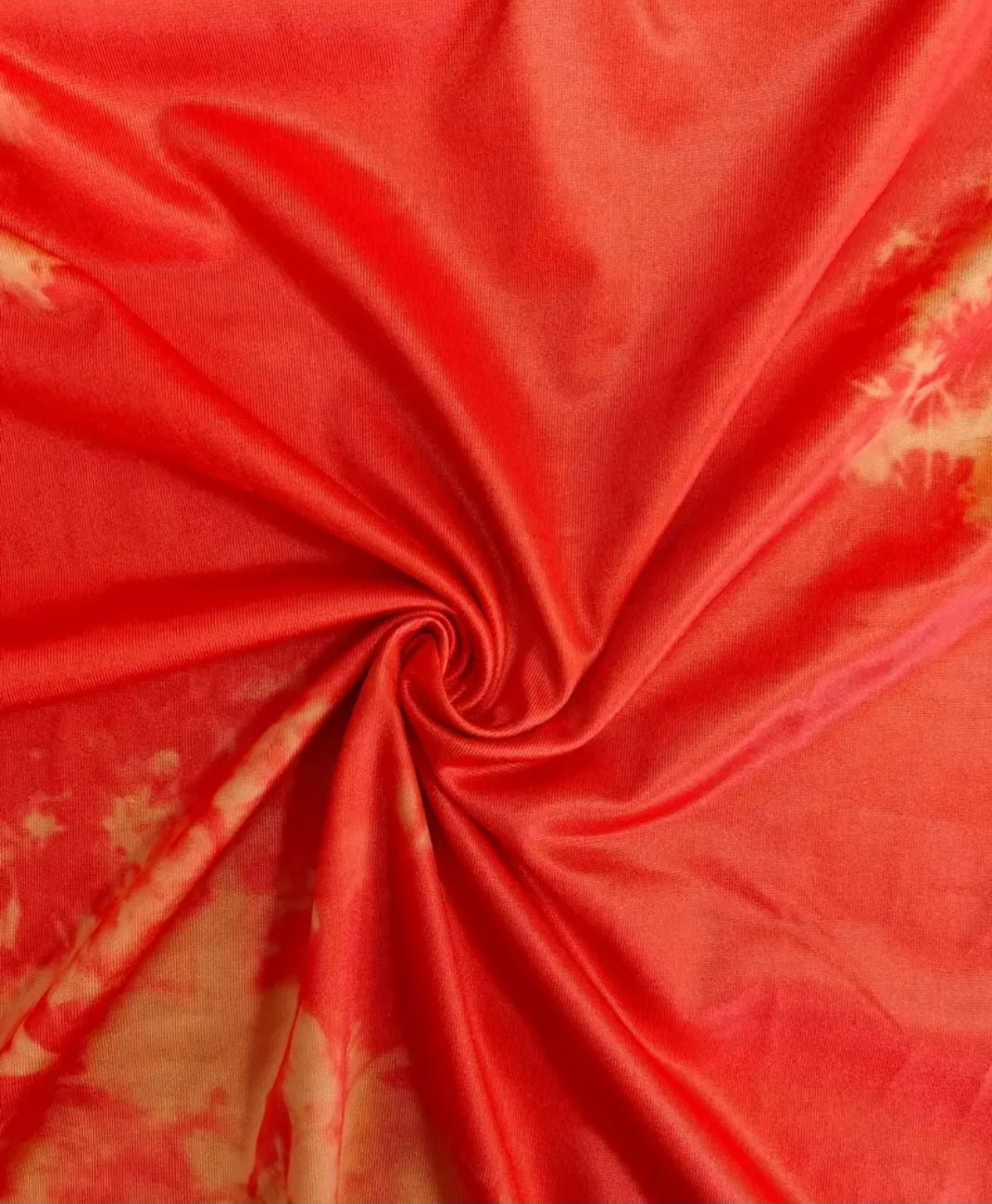 Red Tyedye 2 Piece Short Set