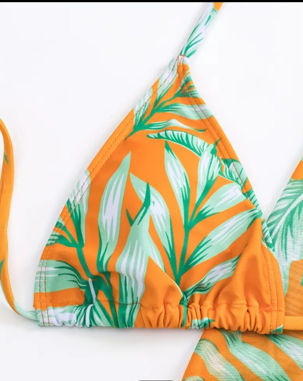 Orang Crush 3 Piece Bikini Set