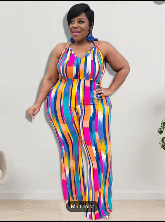 Sexy Casual Jumpsuit Plus