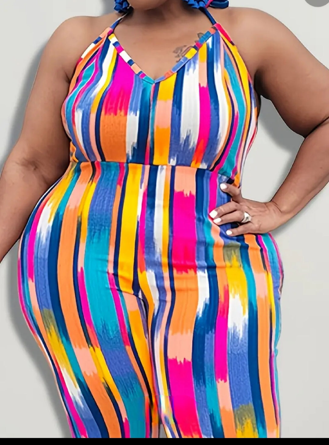 Sexy Casual Jumpsuit Plus