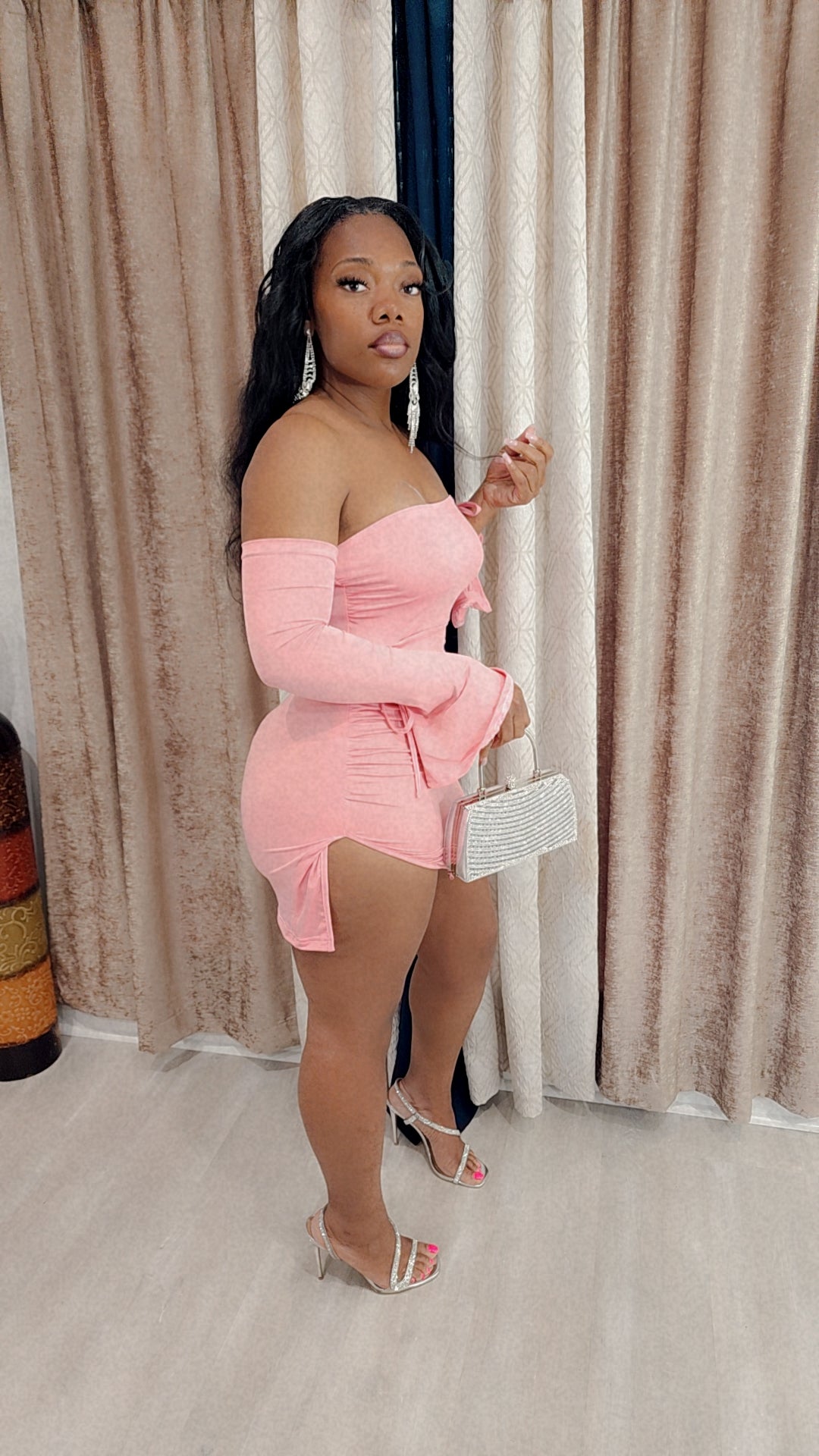 Pink Power Mini Dress