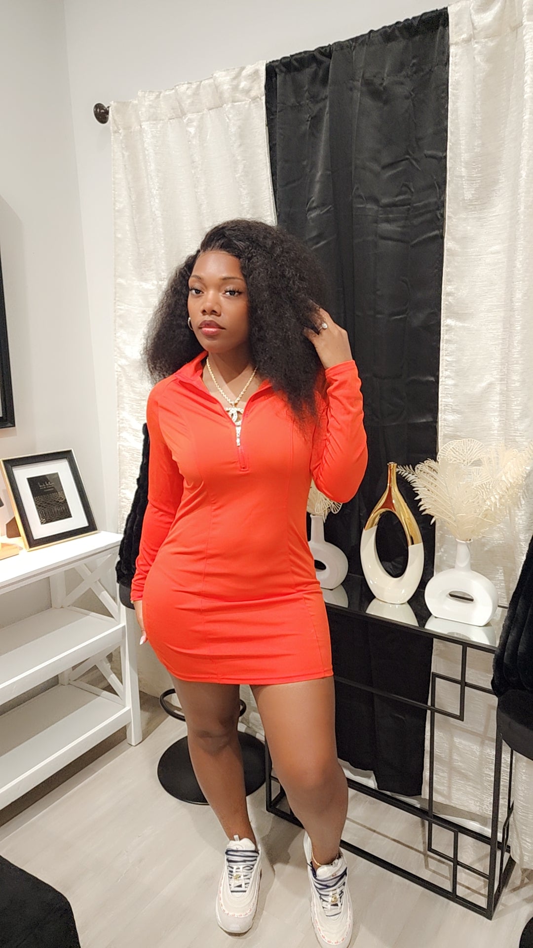 Mini Red Dress 💃