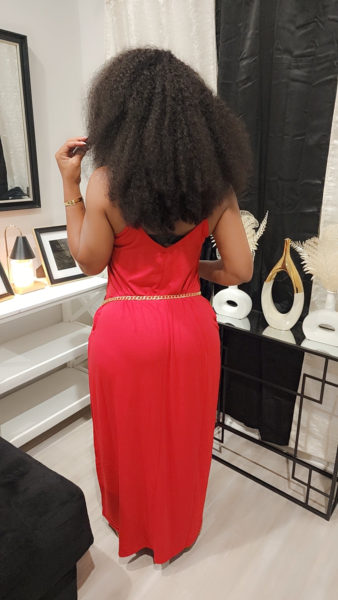 Red Maxi Dress