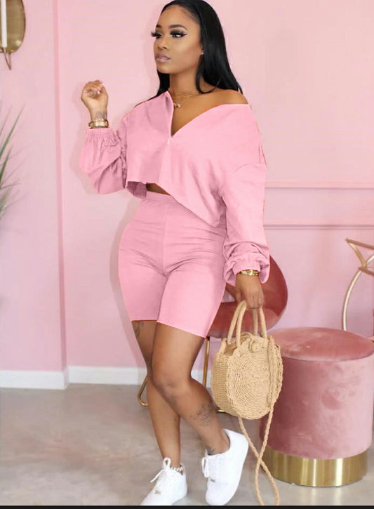 "Pretty In Pink" Two Piece Set