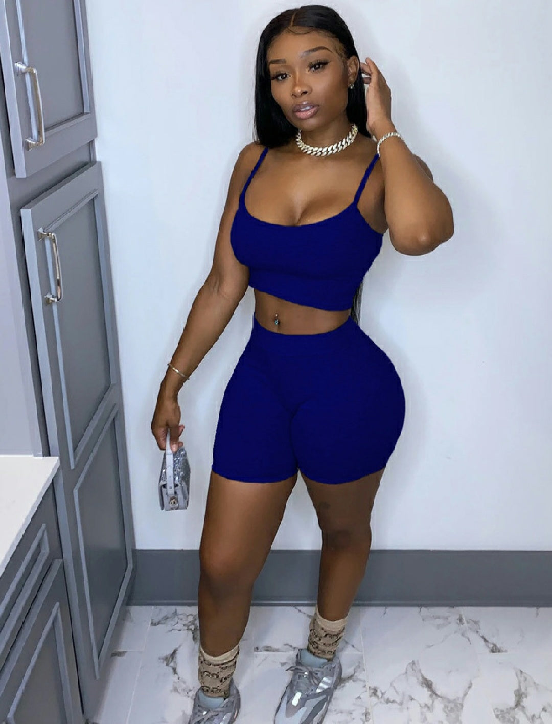 Royal Blue Tracksuit 2 Piece